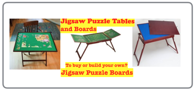 Jigsaw Puzzle Boards And Tables