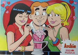 Cobble Hill Puzzle Company
Archie Series – Love Triangle
500 Pieces – 26.625×19.25”