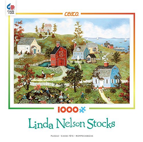 500 Piece Linda N Stocks Art Puzzle /" Best Snowman Ever/"  New 18/" x 24/"