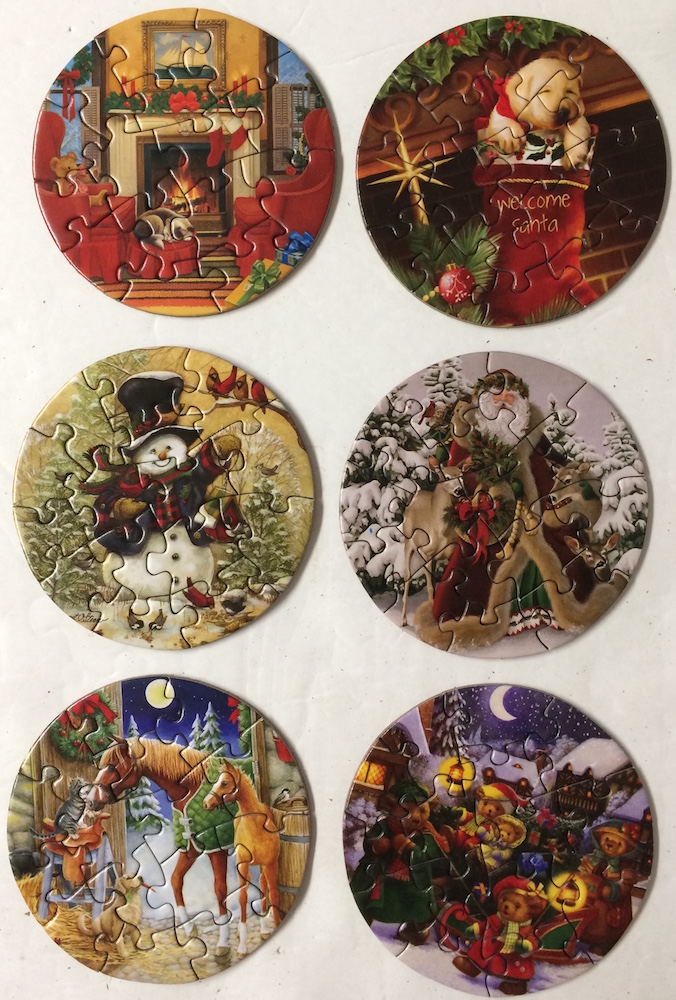 Christmas Ornaments Jigsaw Puzzle 1000 Pcs Eurographics for sale online 