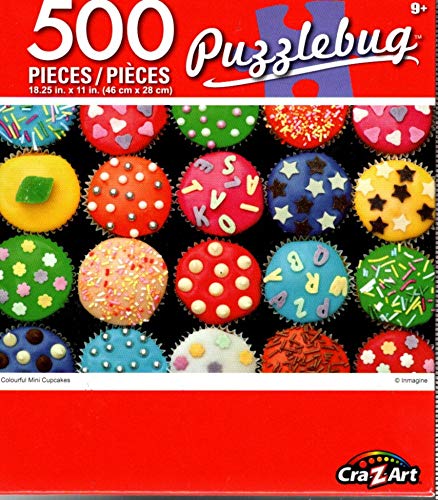 Jigsaw Puzzle COLORFUL SIGNS IN THE MARKET 500 Pcs 18" x 11" Puzzlebug 