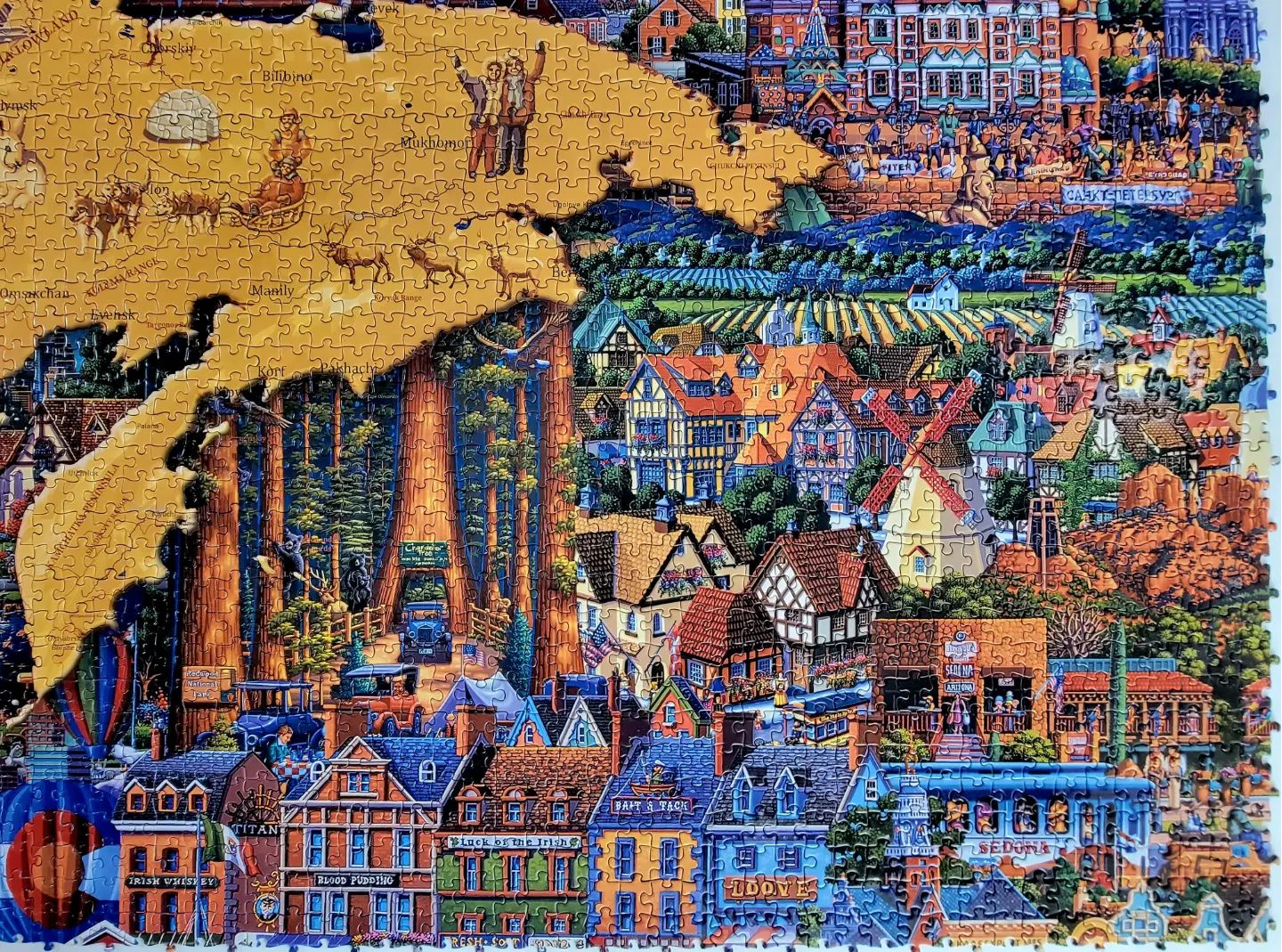 The World's Largest Puzzle by Dowdle