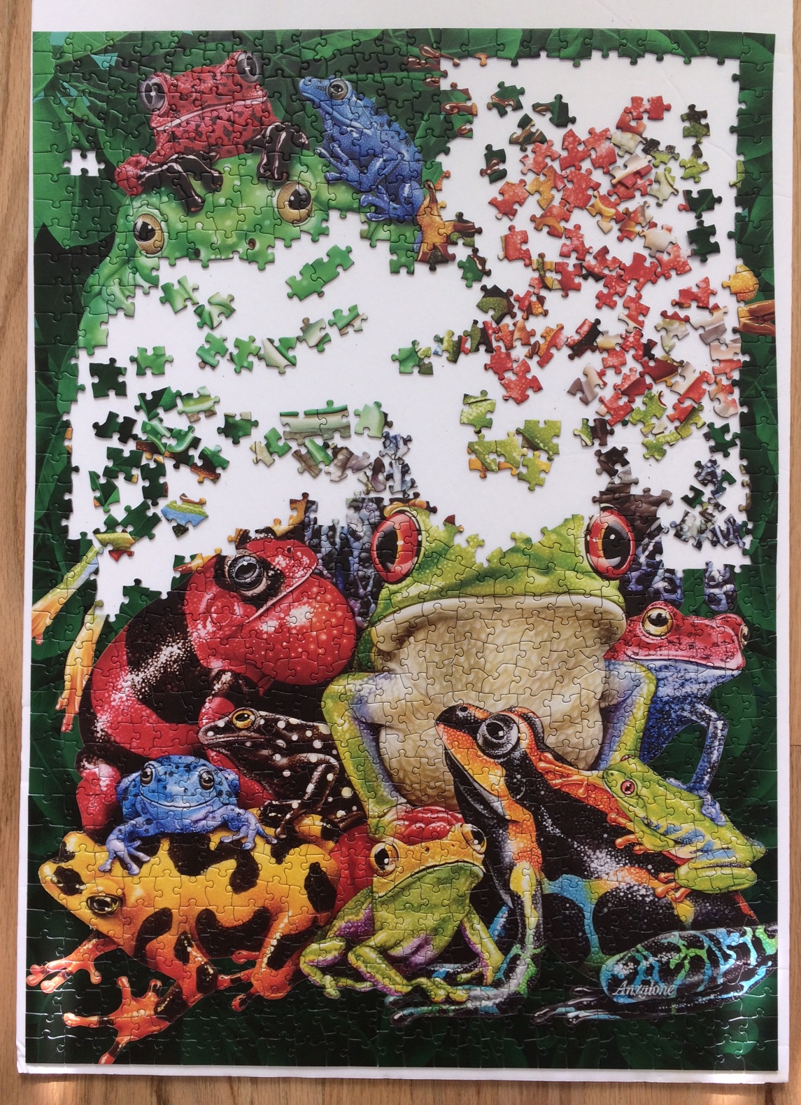 Frog Business Puzzle