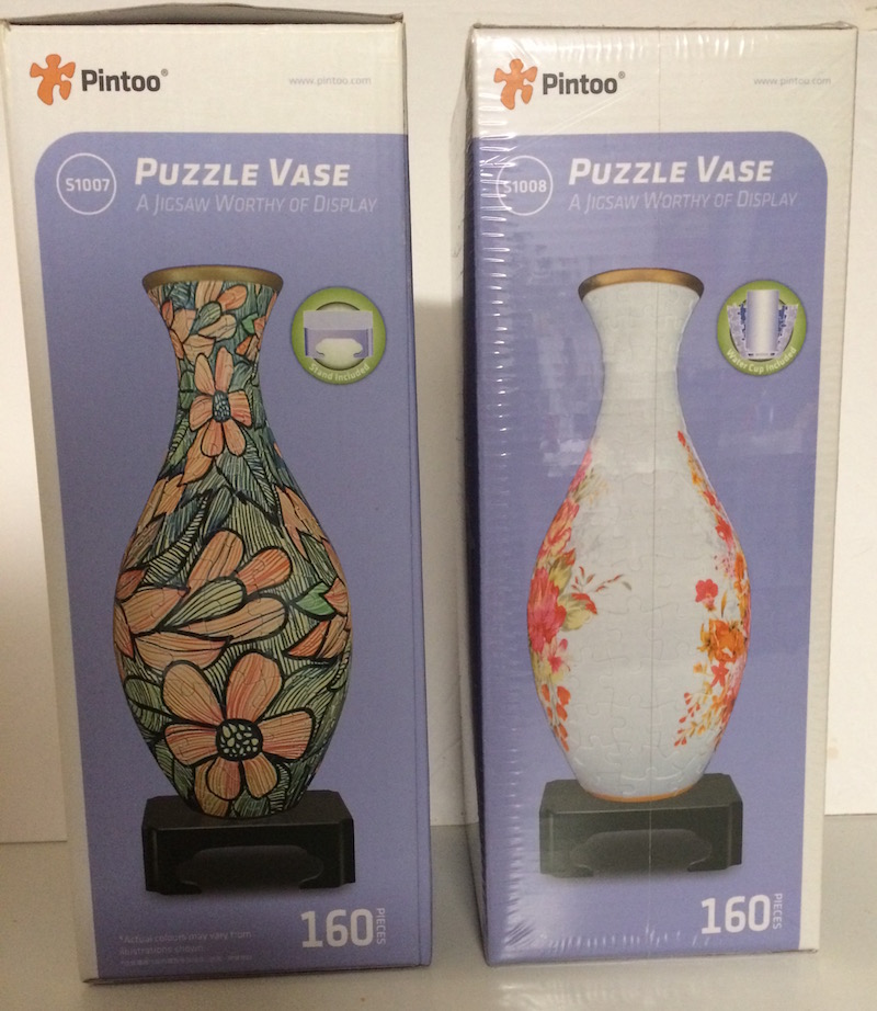 Rose Puzzle Vase 49301 Pintoo 160 Pieces 3d for sale online 