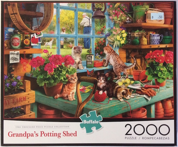 Grandpa's Potting Shed Jigsaw Puzzle