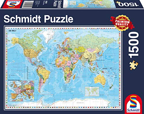 Schmidt Spiele "The World Puzzle (1500 Piece)