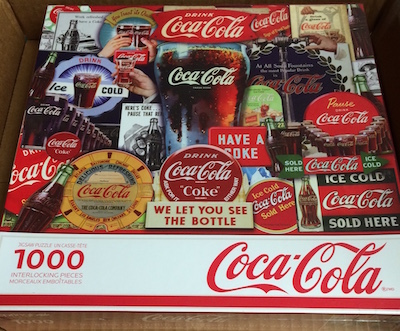 Springbok's 1000 Piece Jigsaw Puzzle Coca-Cola It's The Real Thing 