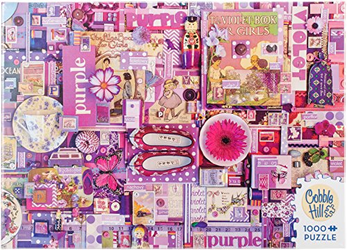 COBBLE HILL Purple Jigsaw Puzzle (1000 Piece)