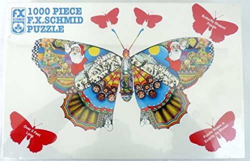 500 Piece Rosiland Solomon Art  Puzzle "Butterflies"  New 16"x 20" 